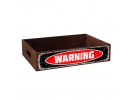 Ящик для хранения Warning